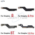 Original For Oneplus 5 5T 6 6T 7 7T 8 8T 9 10 Pro 9R USB Charging Port Board Flex Cable Connector with Earphone Audio Jack Port. 