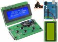Arduino Raspberry Pi TWI IDC10 20x4 2004A IIC I2C enabled Character LCD Display Blue screen. 