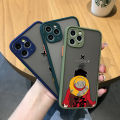 UCUC for iPhone XS MAX Back Cover Back Shadow Luffy Frosted Transparent Hard Phone Case Thin Shockproof Full Cover Camera Protect Case. 