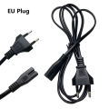 EU Extension Cord Cable to C7 Power Supply Cord IEC Figure 8 Power Cord For Samsung LG Sony TV Samsung Monitor Power Supply PS2. 