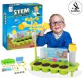 STEM Weather Station Kit for Kids - Educational Science Toy with Ecological Experiments - Plant Growth & Climate Observation - Fun DIY Weather Lab Set for Learning Wind - Rain - Temperature & More. 