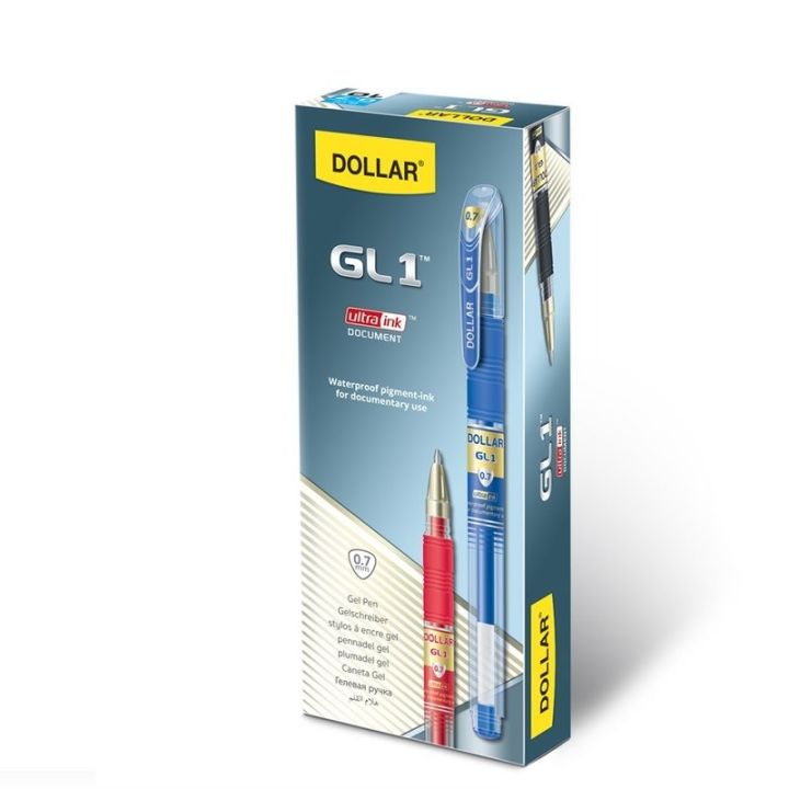 Dollar Gel Pen GL-1 10's Regular Box