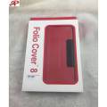 Huawei DOCOMO D-02H Book Cover Folio. Full Tablet Cover 8 inch Black - Blue. M2 8" D 02 H. 