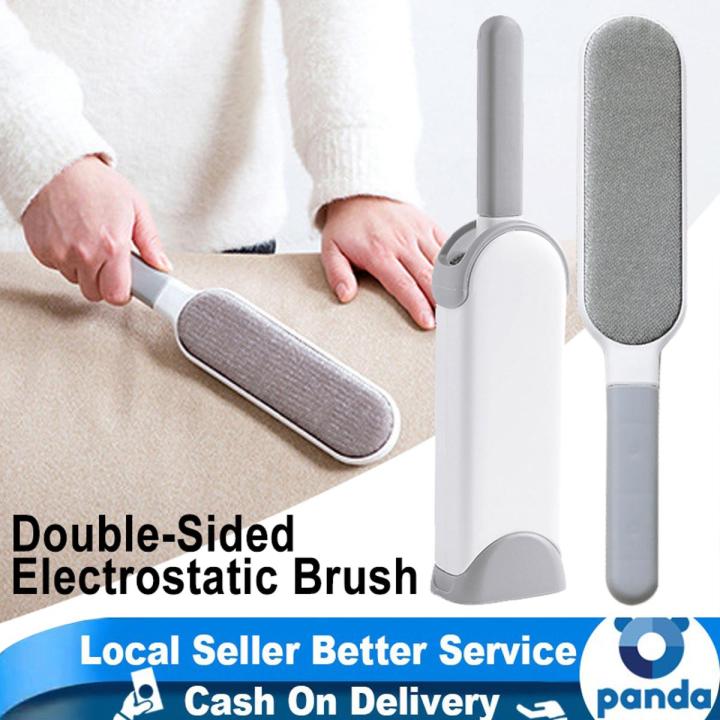 1 【In Stock】Pet Hair Remover Electrostatic Dust Cleaner Static Brush Cat Dog Hair Removal Brush For Clothes Hair Remover Cleaning Brushes