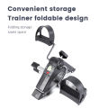 Home Gym Equipment - Mini Exercise Bike Pedal Exerciser with Digital Monitor Under Desk Fitness Cycle for Arms & Legs Rehab - Perfect For Home Exercise Gym Accessories By Usman's Hub. 