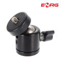 Energy - ENRG 360 Mini Ball Head Metal Mount Adjustable for Tripod Monopod Stand Black. 