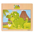 Wooden Colorful Dinosaur Zebra Animal Jigsaw Puzzles Board Intelligent Kids Toy. 