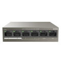Tenda TEF1106P 6-Port PoE Network Switch, Ethernet Switch, Hub, 4 PoE Ports up to 30 W for per PoE Port, 63W for All PoE Ports, Plug and Play for Office Network, Home Network(TEF1106P-4-63W). 