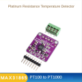 MAX31865 PT100/PT1000 RTD-To-Digital Converter Board Temperature Amplifier Module. 