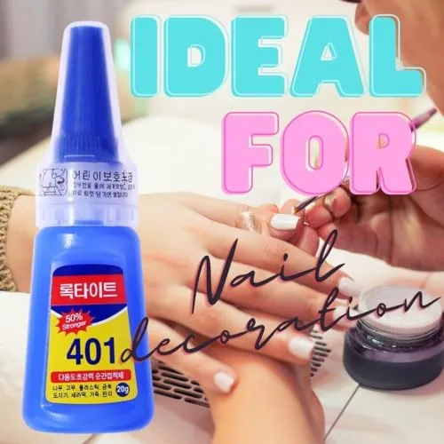 VADHARYA%20401%20Super%20Gel%20Glue%20Strong%20Adhesive%20False/Fakee%20Nail%20Glue%20Multi-Function%20Adhesive%20for%20Press%20On%20Nails,%20Glass,%20Wood,%20Jewelry,%20Shoes%2020%20Grams%20-%20Image%205