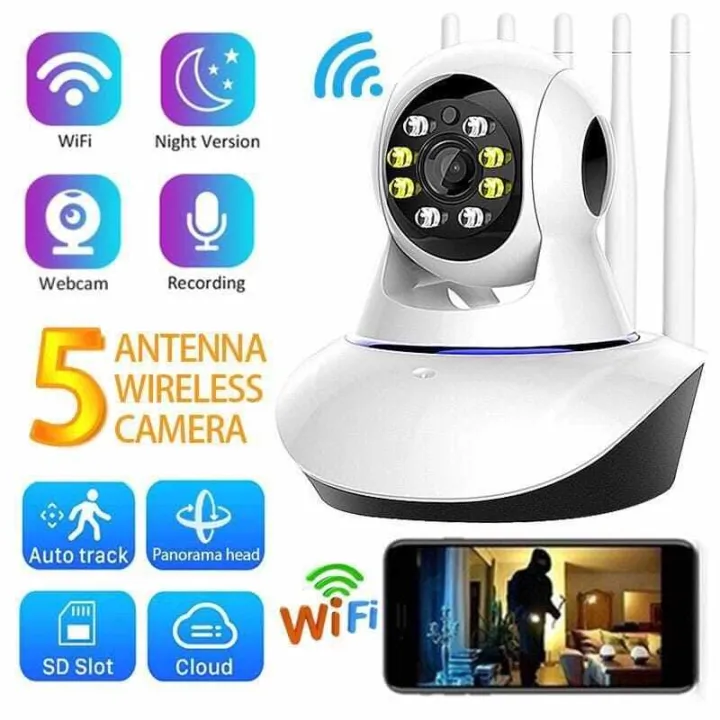 IP%20Wifi%20Camera%201080P%20360%20HD%20Home%20Security%20Camera%203%20Antenna%20Wireless%20Signal%20Enhancement%20Two%20Way%20Audio%20Night%20Vision%20Smart%20CCTV%20Camera%20Motion%20Detection%20-%20Image%203