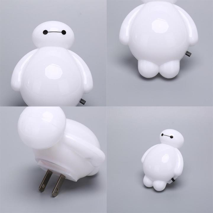 BayMax LED Night Light Bulb Energy Saving Big Hero 6 Cute Lamp Home Kid Gift