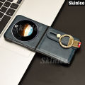 Phone case For Tecno Phantom V Flip Back cover Leather Ring Holder Snap-on Hybrid PC+TPU Full Protection for Tecno Phantom V Flip Cover cases. 