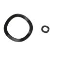 ZOROOM Black Steel Ring Spring Washer Three Wave Washers 65MN Wave Gasket Assortment Kits-M3 M4 M5 M6 M8 M10 M12 M16(1100 Pcs). 