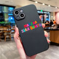 【Healer DingD】 Manana Sera Bonito Bichota Karol-G Phone Case for iPhone 15 14 13 12 11 Pro Max Mini 8 14 Plus SE X XR Xs Max Black Silcon Cover. 
