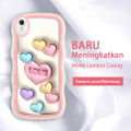 FELMYST Case For iPhone XR Hot Ins Cute Love Heart Mobile Phone Casing Shockproof Soft Back Cover for Girl. 