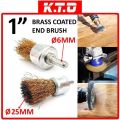 Wire Brush Wheel Wire Cup Brush Set Wire Brush Drill Bit Set Wire Drill Brush Set Rust Paint Cleaning Attachment - Brass Wire Wheel Cup Wheels Brass Wire Brush Brass Brush Wheel for Drill 1/4" Shank. 