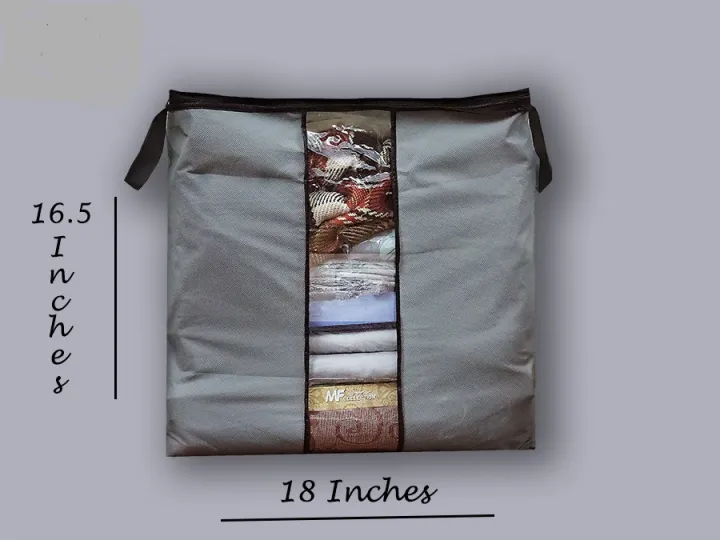 Pack%20of%209%20-%20Portable%20Bamboo%20Clothes%20Blanket%20Large%20Folding%20Bag,%20Non%20woven%20Portable%20Clothes%20Storage%20Bag%20with%20Clear%20View%20Window%20For%20Pillow%20Quilt%20Blanket%20Bedding,%20Large%20Foldable%20Clothes%20Storage%20Zipper%20Bag,%20Cloth%20Storage%20Box%20for%20wardrobe%20-%20Image%203