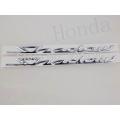 【Universal Car Parts Store】Chrome 3D Gas Tank Pad Decal Stickers Moto Decals For Honda Shadow Spirit Sabre Aero ACE VT750. 
