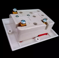 BUSH Power Plug Bakelite 20A, 250V 3 Pin Heavy Duty Power Plug Socket For AC. 
