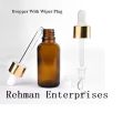 Amber 30ml Thick Glass Dropper Bottles for Perfume with Pipette Container Essential Oil Refillable Drop Container. 
