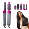 5 in 1 Hot Air Styler hair straightener,Dryer Comb Multifunctional Styling Tool for Curly Hair machine for Straightening Curling Drying Combing Scalp Massage Styling. 