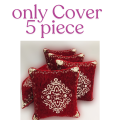 Velvat Fabric 5 Piece Cousion Covers Set Size 15 X 15. 