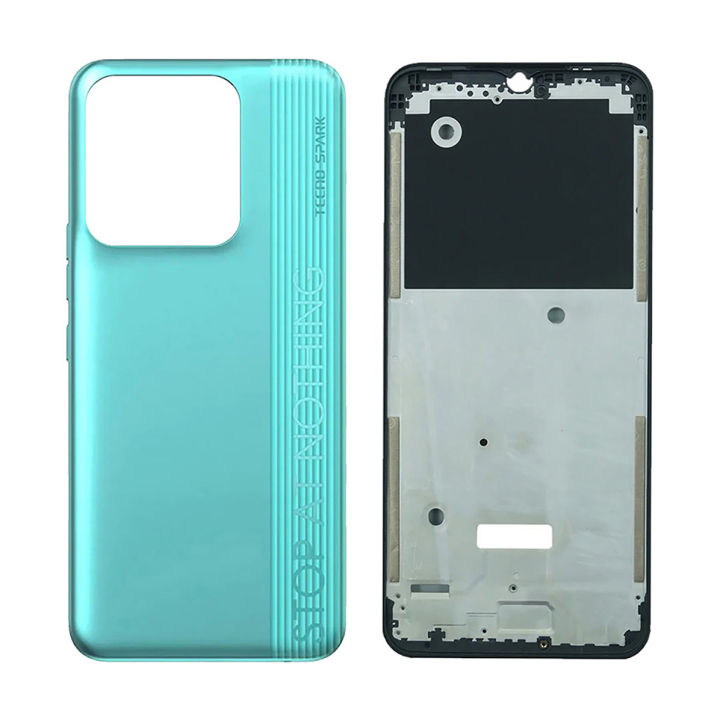 Tecno Spark Go 2022 Blue Complete Full Body Casing Middle Frame | Daraz.pk