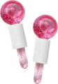 Facial Ice Globes Smart Cool Face Roller Ball, Facial Massage Tools for for Neck Eye Circle Reduce Puffiness Anti Ageing Wriknles Soothing Firming Skin 2Pcs. 