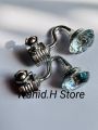 Pack Of 2 -Crystal Curtain Rod Ends Stopper High Quality Curtain End Stopper. 