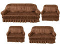 King Size Plain Jurcy Sofa Covers 5 seater 6 seater 7 seater Elastic Sofa covers  special sofa covers. 