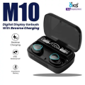 Airpod Single i7 & M10 TWS M10 Earbuds Bluetooth 5.1 Earphones 3500mAh Charging Box Wireless Stereo Headphones Sports Waterproof Earbuds Headsets With Microphone. 