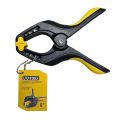 6 Inch Premium Nylon Fiberglass Spring Clamp with PE Jaw Non Slip Handle 12kg Clamp Force Heavy Duty Clamping Tool For Woodworking, Photography, DIY Projects - UYUSTOOLS PRR106. 
