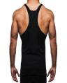 Pack of 3 - Black 100 % Pure Combed Cotton Body Builder Vest / Gym Stringer vest / top trunk / Black vest. 