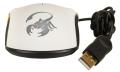 RGB Genius GX Gaming Mouse. Mouse with Free GX Gaming Scorpion Mouse Pad - 5 Buttons And 5000 DPI – High Performance USB Wired Mouse.White and Orange.Available at an affordable price on MaxShop.. 
