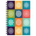 Mandala Spiral Notebook Cover. 
