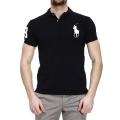 Basic Polo Shirt For Men - Black. 