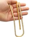 Men's Hip Hop Bling Bling Iced Out Tennis Chains 1 Row Necklaces Luxury Brand Silver/Gold Color Men Chain Fashion Jewelry. 