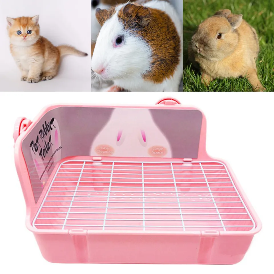 Small Animals Litter Box Smell less Little Rabbit Cage Litter Box