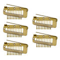 Chunni Dupatta Clips with Safety pin,10-Teeth Strong chunni Grip Hair Clip Podazz. 