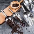 Stainless Steel Ice Scoop Food Flour Sugar Scoop Popcorn Coffee Beans Tools Ice Scooper Shovel. 