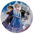FROZEN THEME PAPER PLATES - PACK OF 10 PAPER PLATES - FROZEN THEME BIRTHDAY PARTY TABLEWARE. 