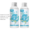 Casting Resin No Bubbles Clear Coating DIY AB Epoxy Resin Kit. 
