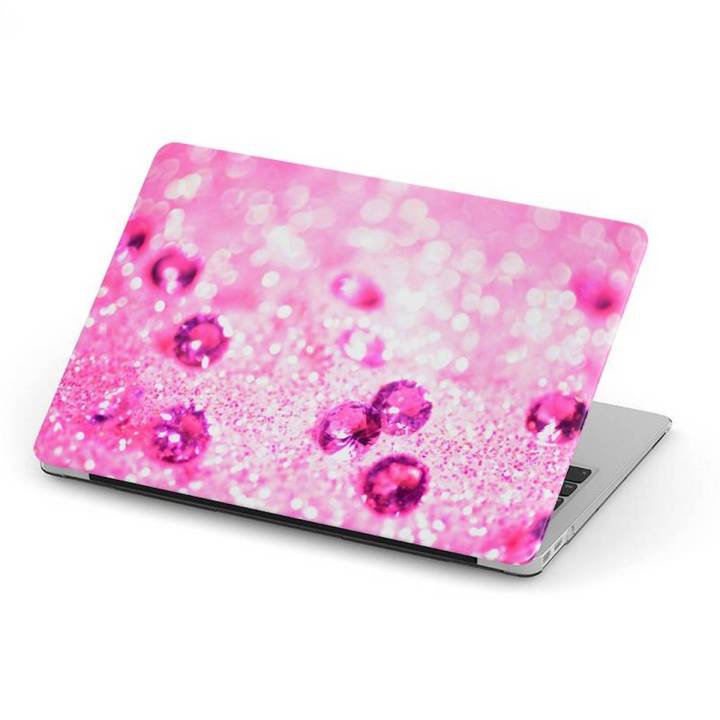 3D Pink Gems laptop back skin 11 12 13 14 15.6 inch for all laptop notebook skin sticker