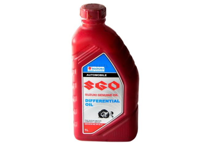 SGO Suzuki Differential Oil 85W-140 API GL-5 - Advanced Gear Oil, Lubricates gear and bearings, Differential Gear Oil (1Liter) for Bolan & Ravi.