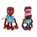 Cartoon Boxy Boo Toy Scary Game Peripheral Red Robot Filled Plush Holiday Gift Collection Dolls. 