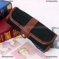 【COD√Lucky❄ New 24 Holes Sketch Pencils case Charcoal Extender Pencil shade Cutter Drawing Bag. 