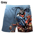 New Cartoon Mazinger Z 3d Printed Summer Shorts Funny Hip-hop Harajuku Style Cool Beach Short Pants Anime Swimsuit Board Shorts. 
