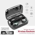 M10 Air buds Wireless Bluetooth EarBuds Stereo Earphones with Power bank Bluetooth Premium Quality Airpods Ear phone Ear Buds Airdots For All Smart Phones. 