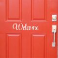 Welcome Hello Stencil Words Letters Front Door Sticker Room Accessories. 